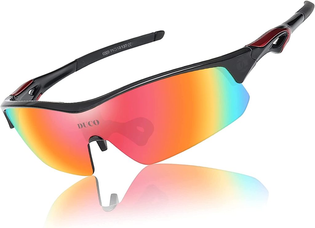 DUCO Polarized Sports Cycling Sunglasses