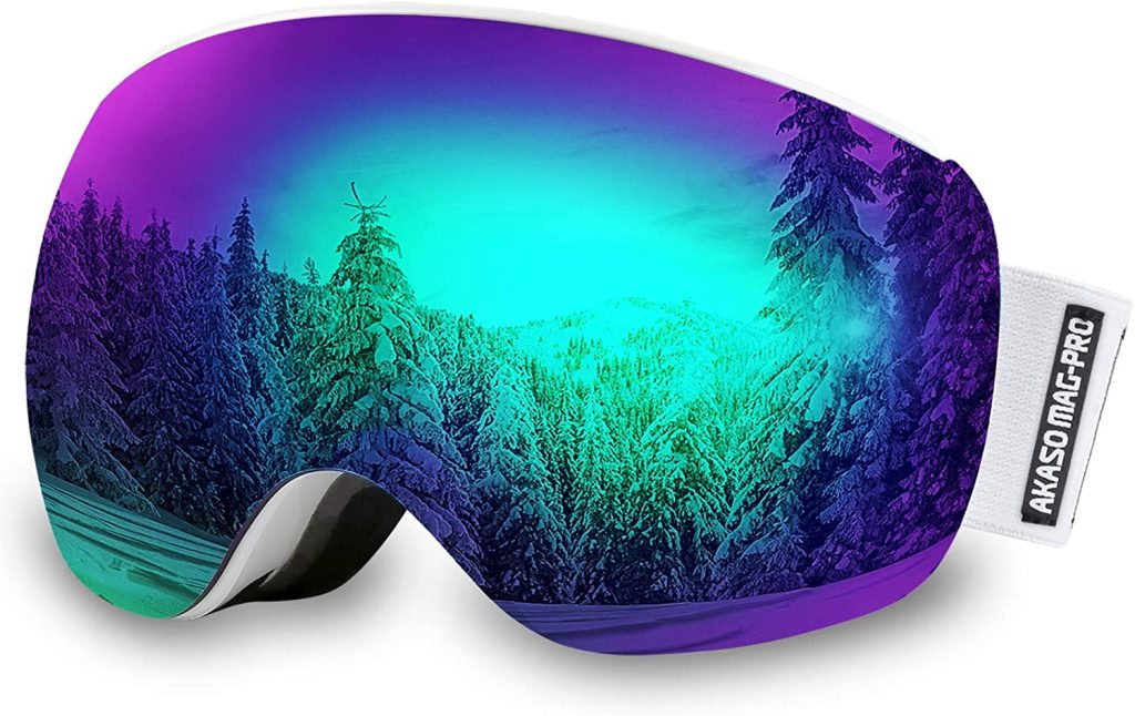AKASO OTG Ski Goggles