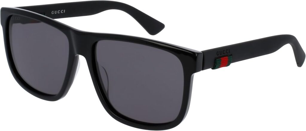 Gucci GG 0010 S- 001 BLACK GREY Sunglasses