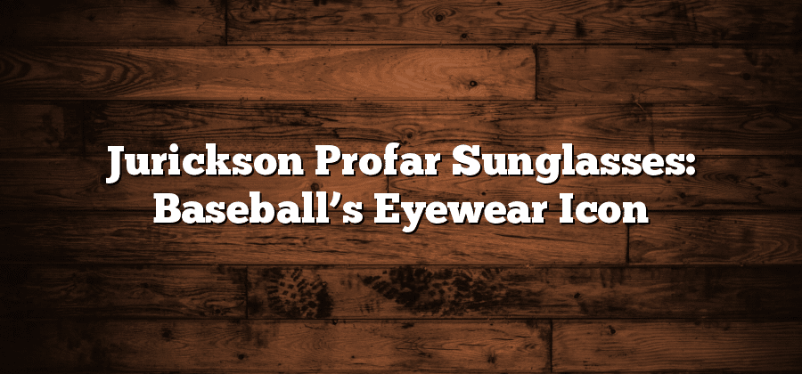 Jurickson Profar Sunglasses: Baseball’s Eyewear Icon