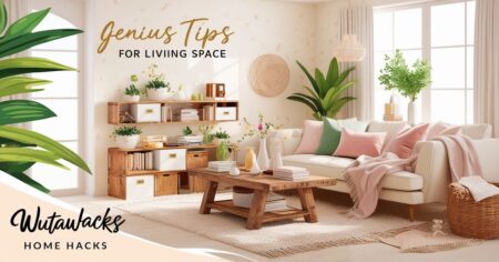 Wutawhacks Home Hacks: Genius Tips for Living Space