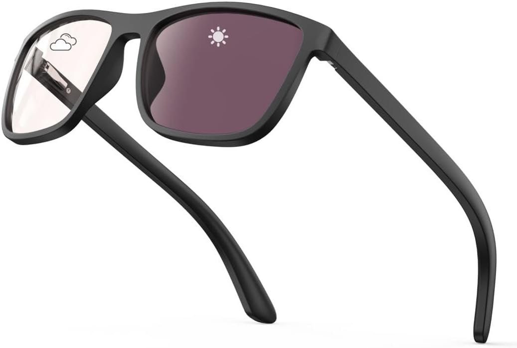 Bloomoak Rose Photochromic Glasses for Migraine Relief