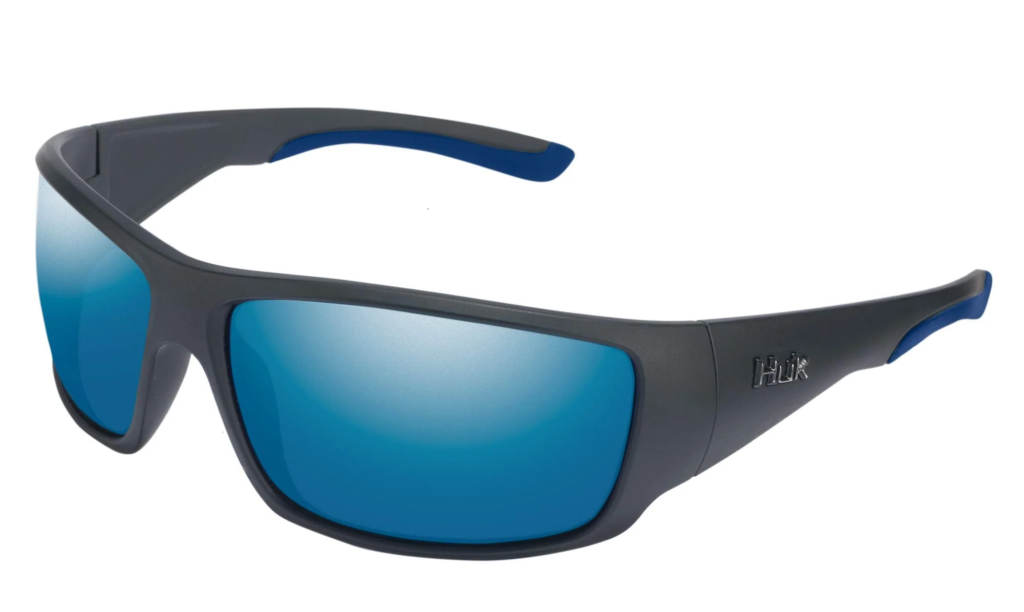 HUK Sunglasses, Polarized Lens Eyewear with Performance Frames, Fishing, Sports & Outdoors Sunglasses